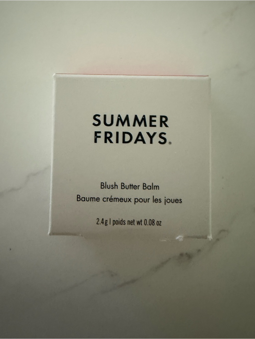 BRAND NEW Summer Fridays Blush Butter Balm - Sweet rose